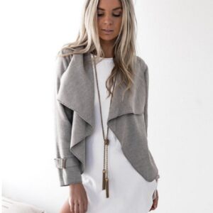 Europe autumn and winter women coat cardigan woolen jacket outwear clothing S,M,L,XL,camel,black,gray,red,green New Fashion