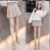 Pleated skirt women’s new skirt in spring, autumn and winter 2021 Wool high waist skirt Joker College Pengpeng A-line skirt